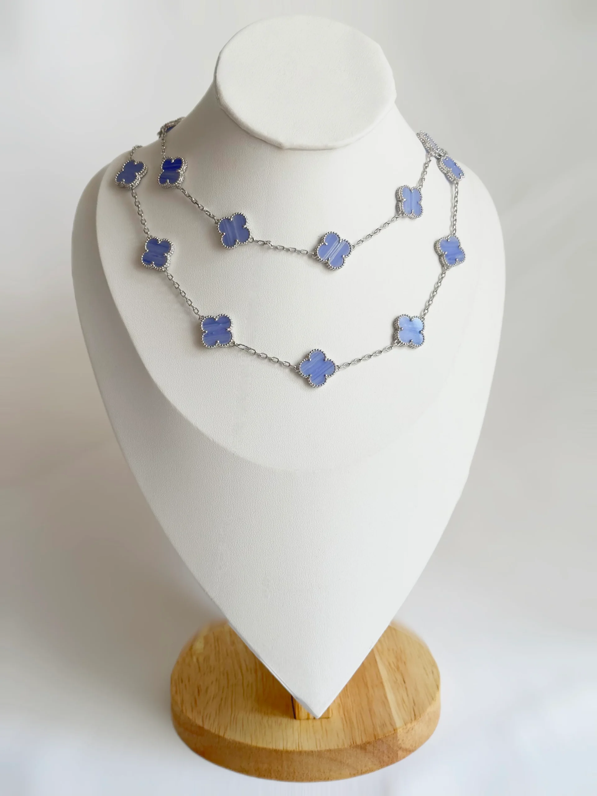 Collar Alhambra vintage 20 Tréboles de Plata s750 - Imagen 2