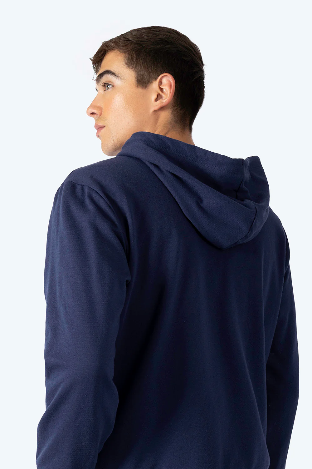 Sudadera abierta azul oscuro - Imagen 4