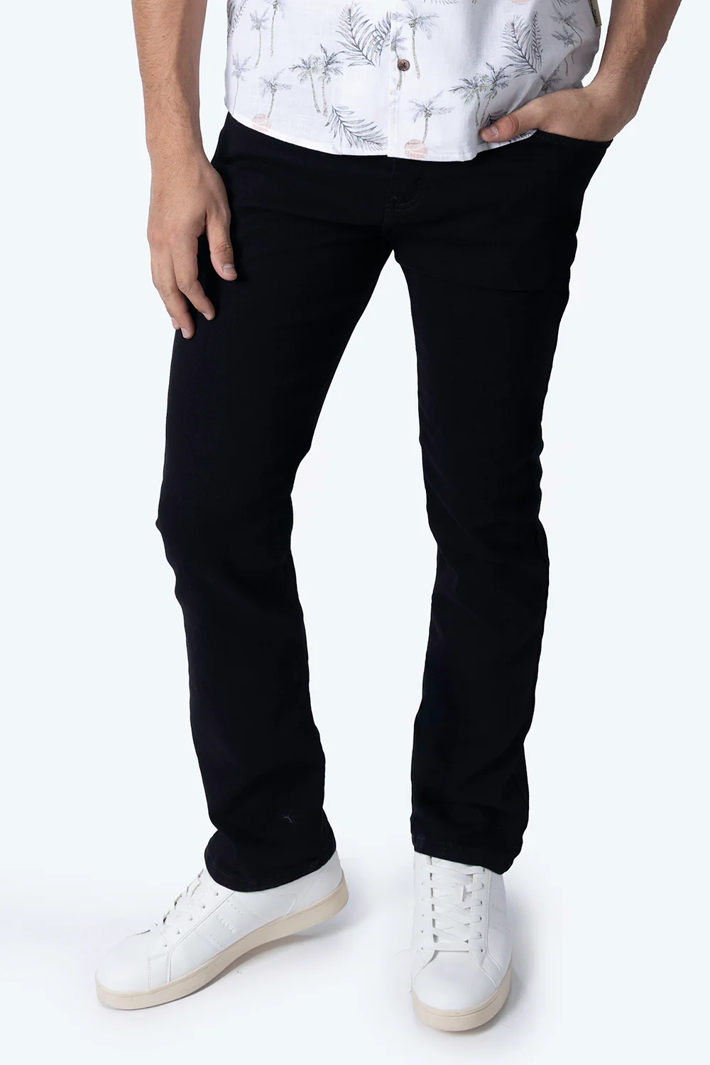 Jeans straight negro