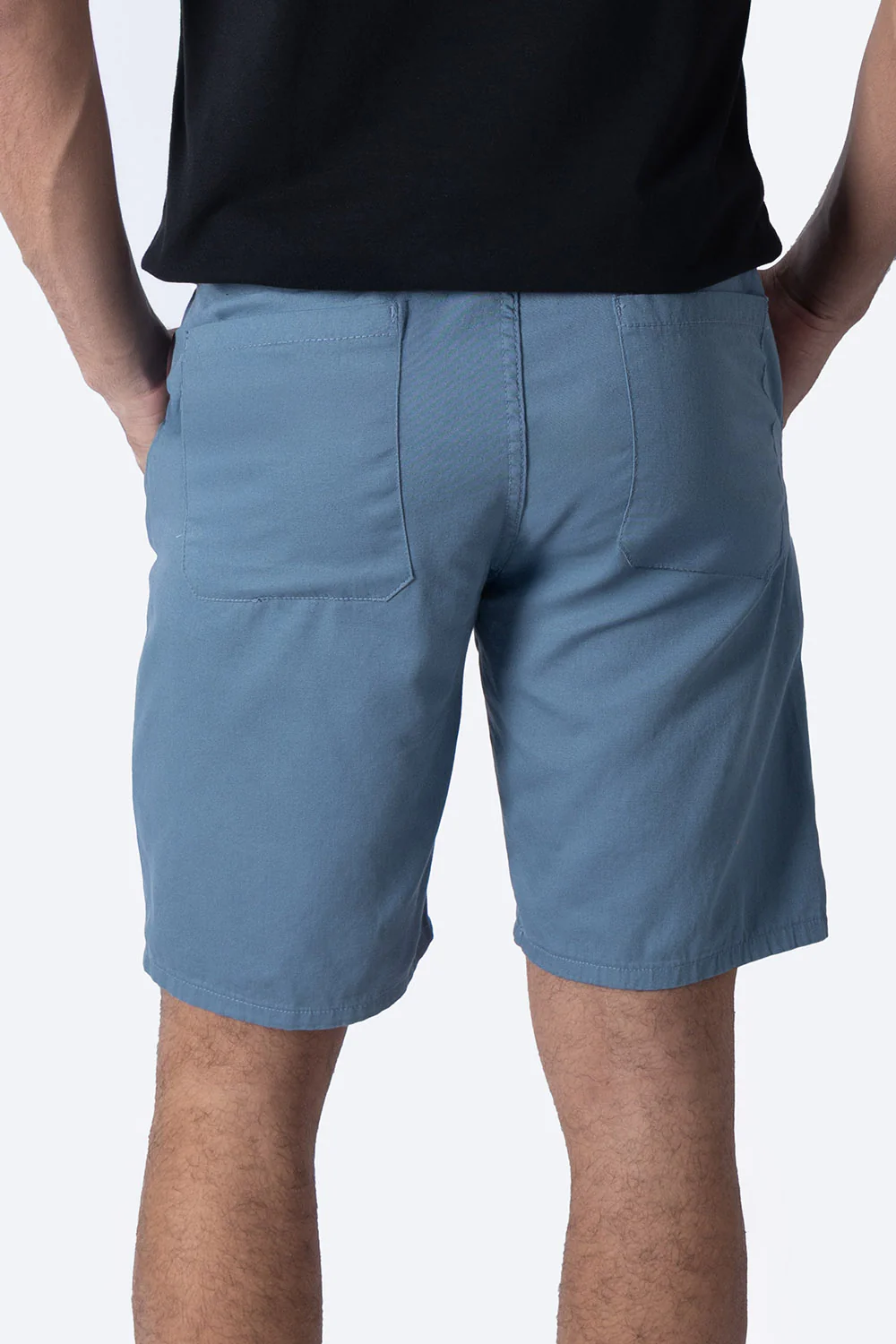 Bermuda azul con bordado Hang Ten - Imagen 2