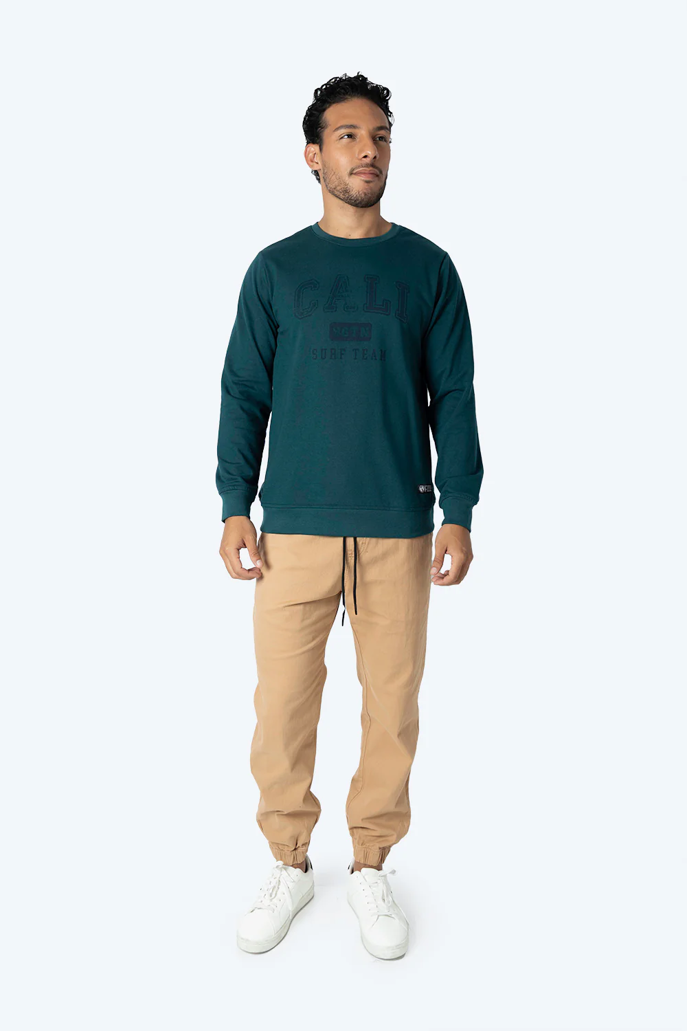 Sudadera verde "CALI" - Imagen 5