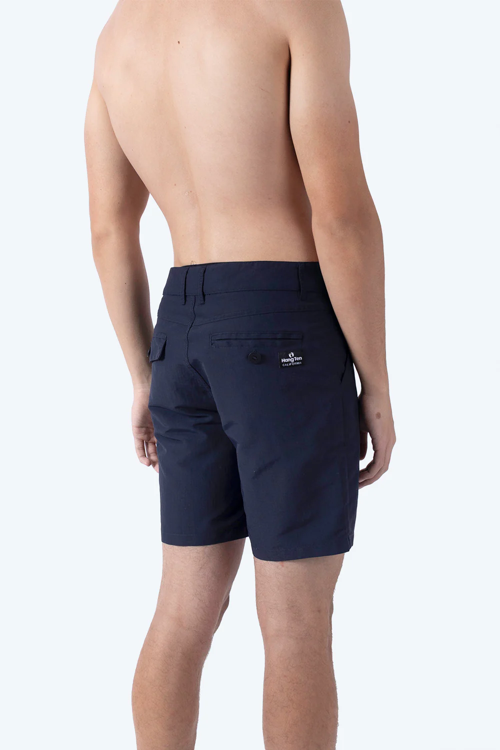 Traje de baño hibrido color azul marino - Imagen 3