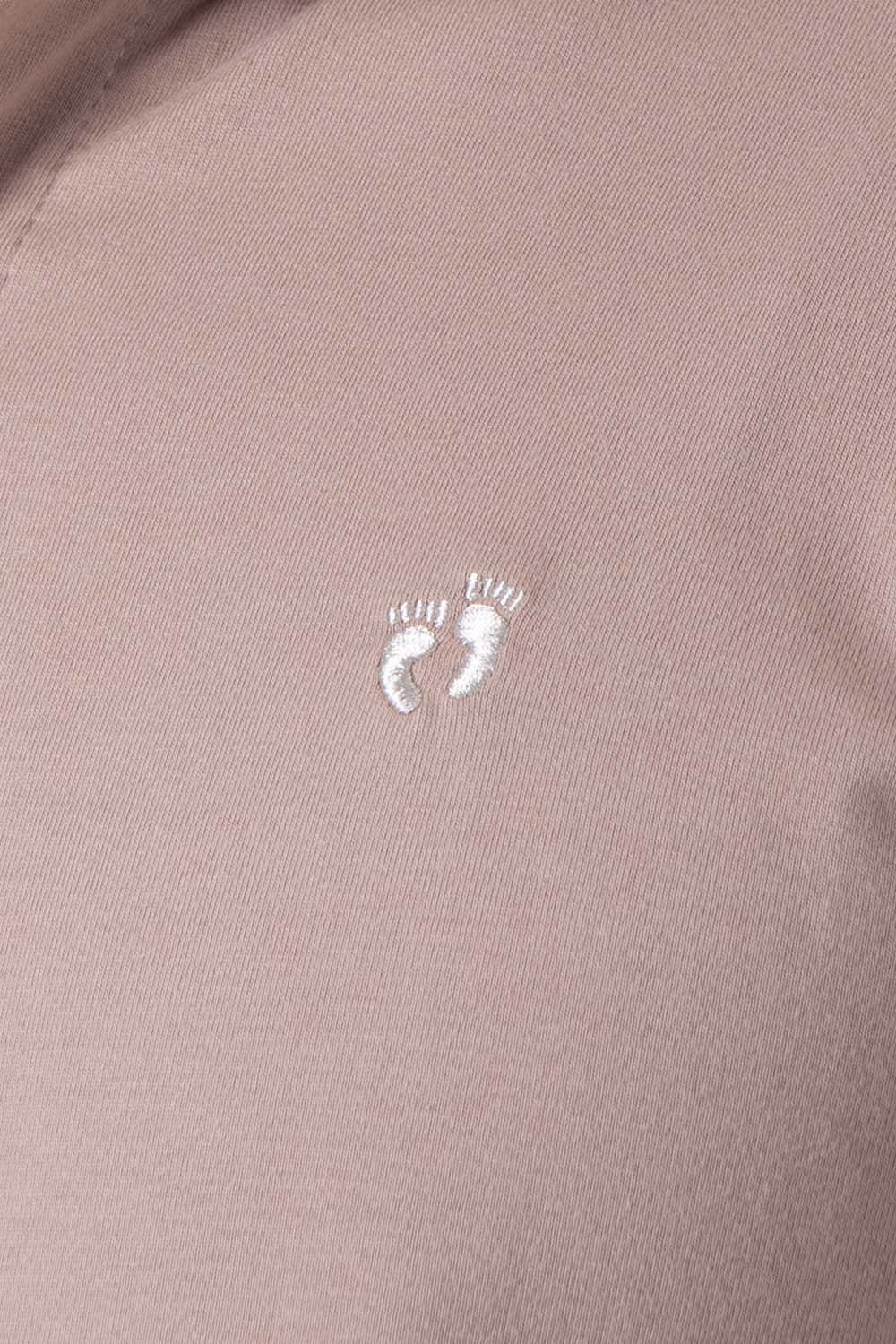 Polo chifón café claro - Imagen 2