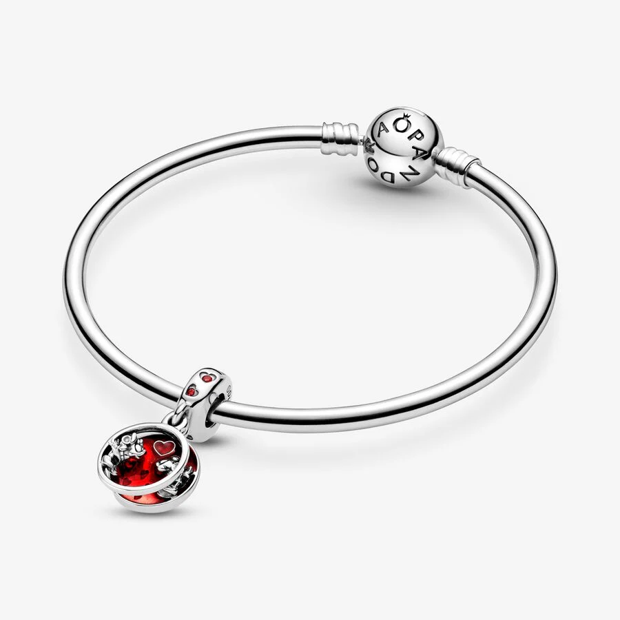 Charm Colgante Amor y Besos de Mickey Mouse & Minnie Mouse de Disney - Imagen 7