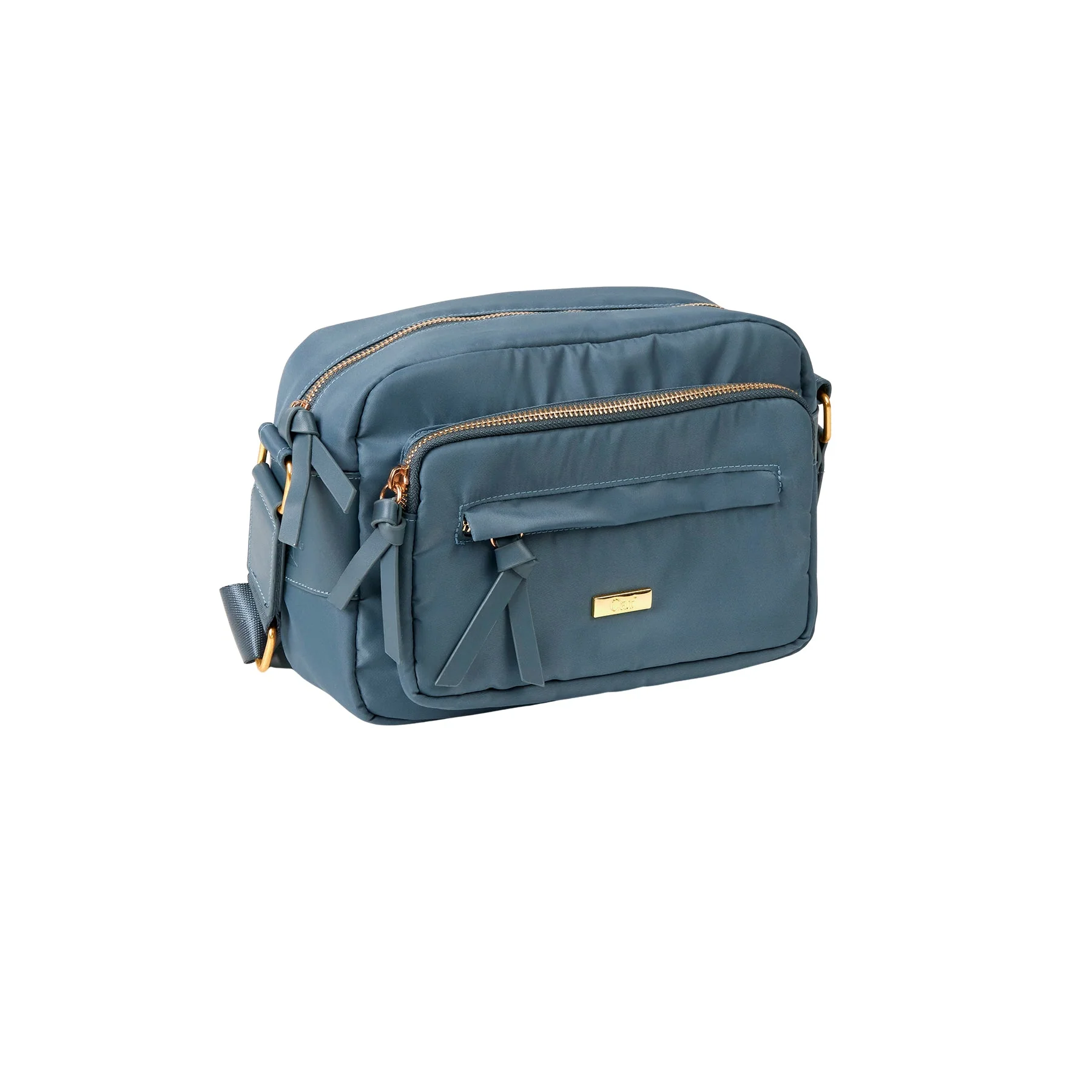 Bolso Regular Crossbody para hombre color celeste - Imagen 2