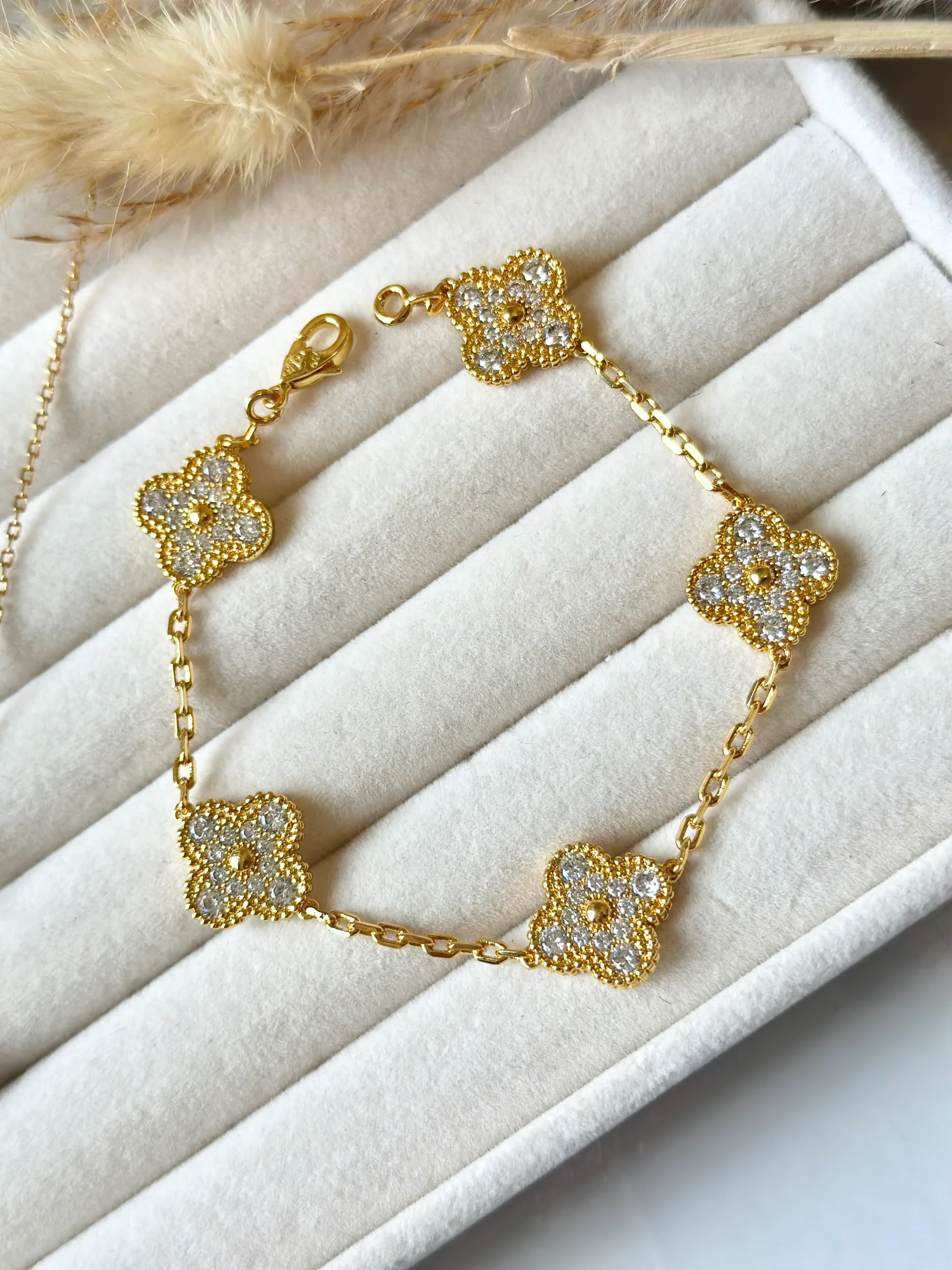 Pulsera Van Cleef Alhambra vintage 5 Tréboles