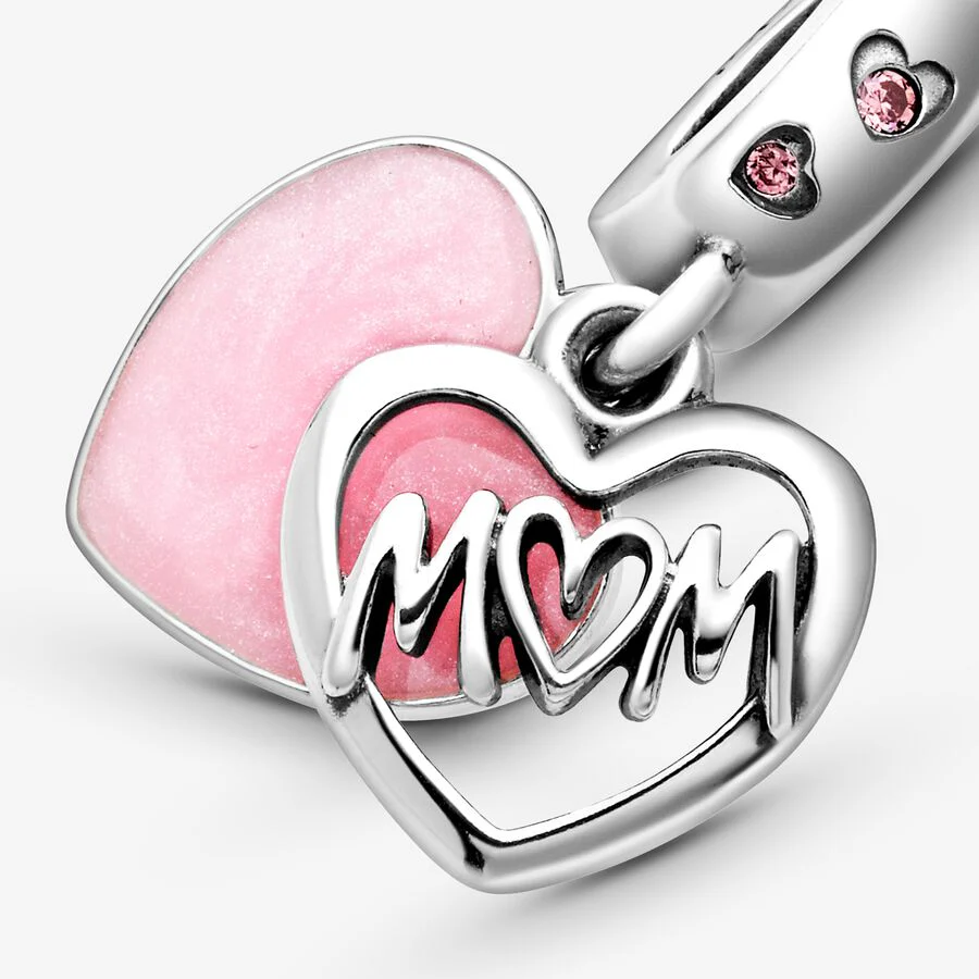 Charm Colgante Corazón MOM - Imagen 4