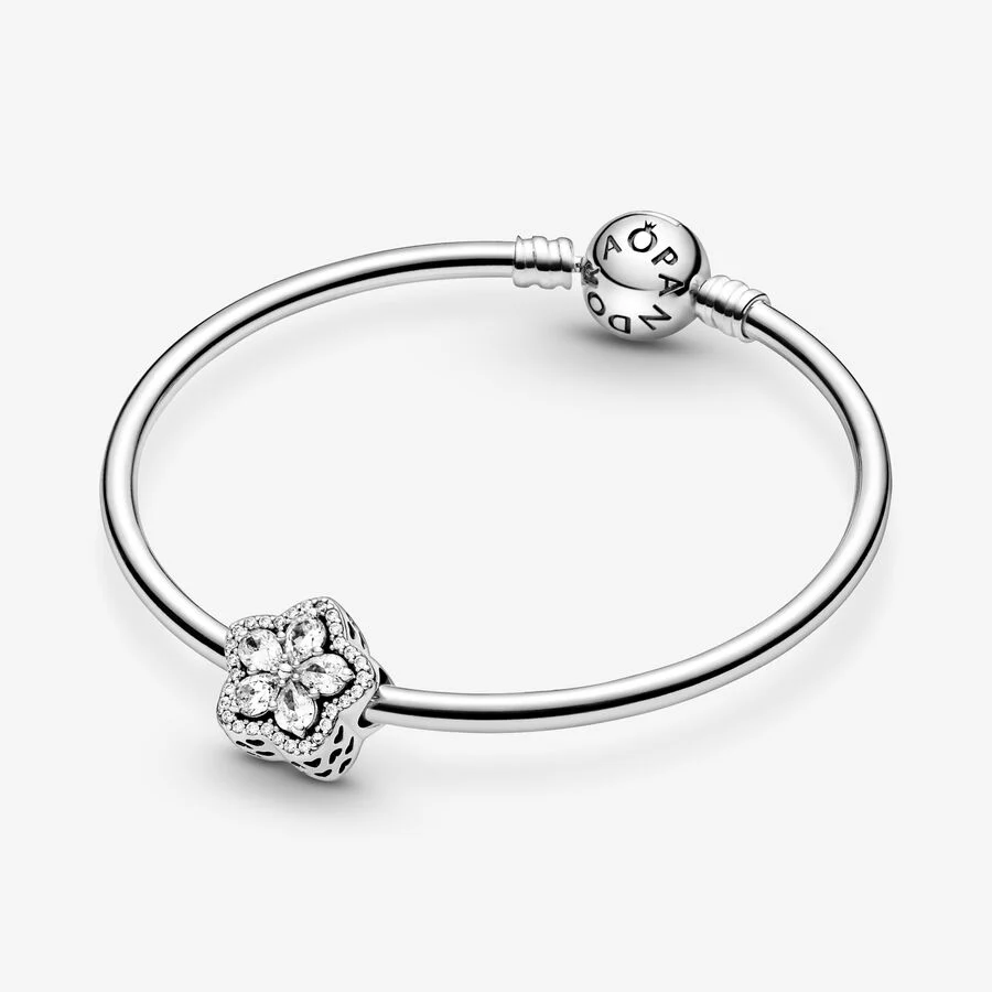 Charm Brillante Copo de Nieve en Pavé - Imagen 5