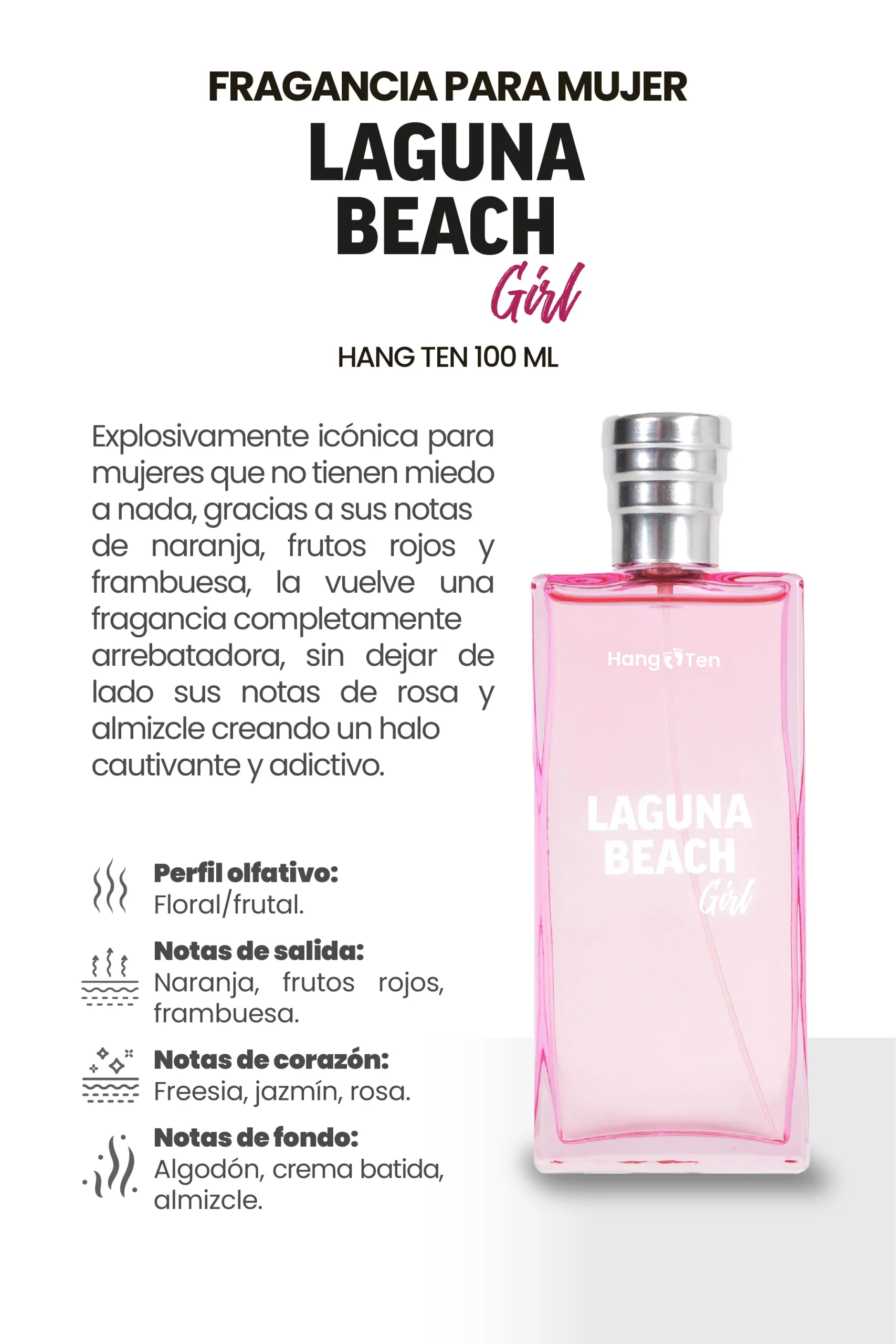 Fragancia laguna beach girl 100ml - Imagen 2