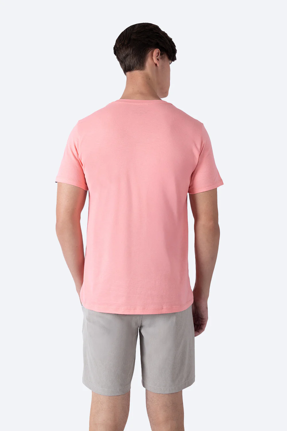T-shirt rosa claro "Surfing club" - Imagen 3