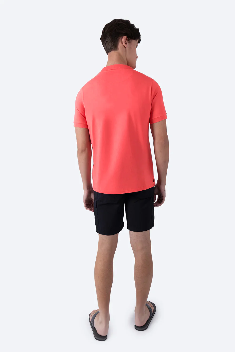 Polo piqué coral neón new - Imagen 3