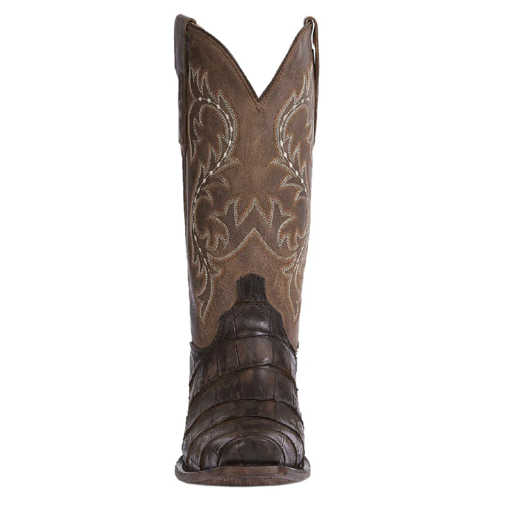 Botas Lucchese Burk M3195.74 Alligator Chocolate - Imagen 3