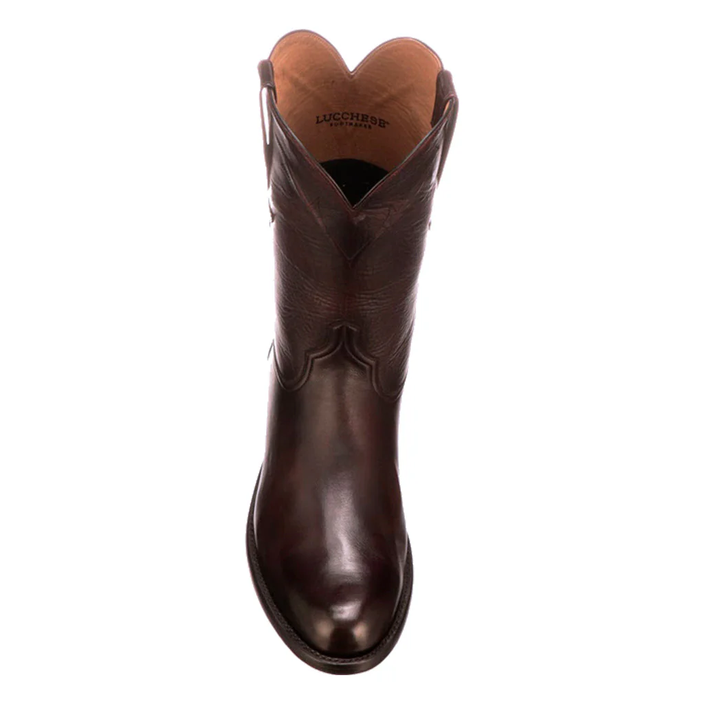 Botas Lucchese Kennedy CL6508.C2 Black Cherry Buffalo - Imagen 5