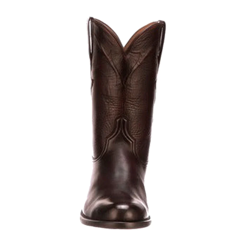 Botas Lucchese Kennedy CL6508.C2 Black Cherry Buffalo - Imagen 6