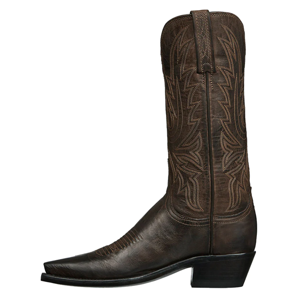 Botas Lucchese Womens Mod Savannah N4554.54 Chocolate - Imagen 4