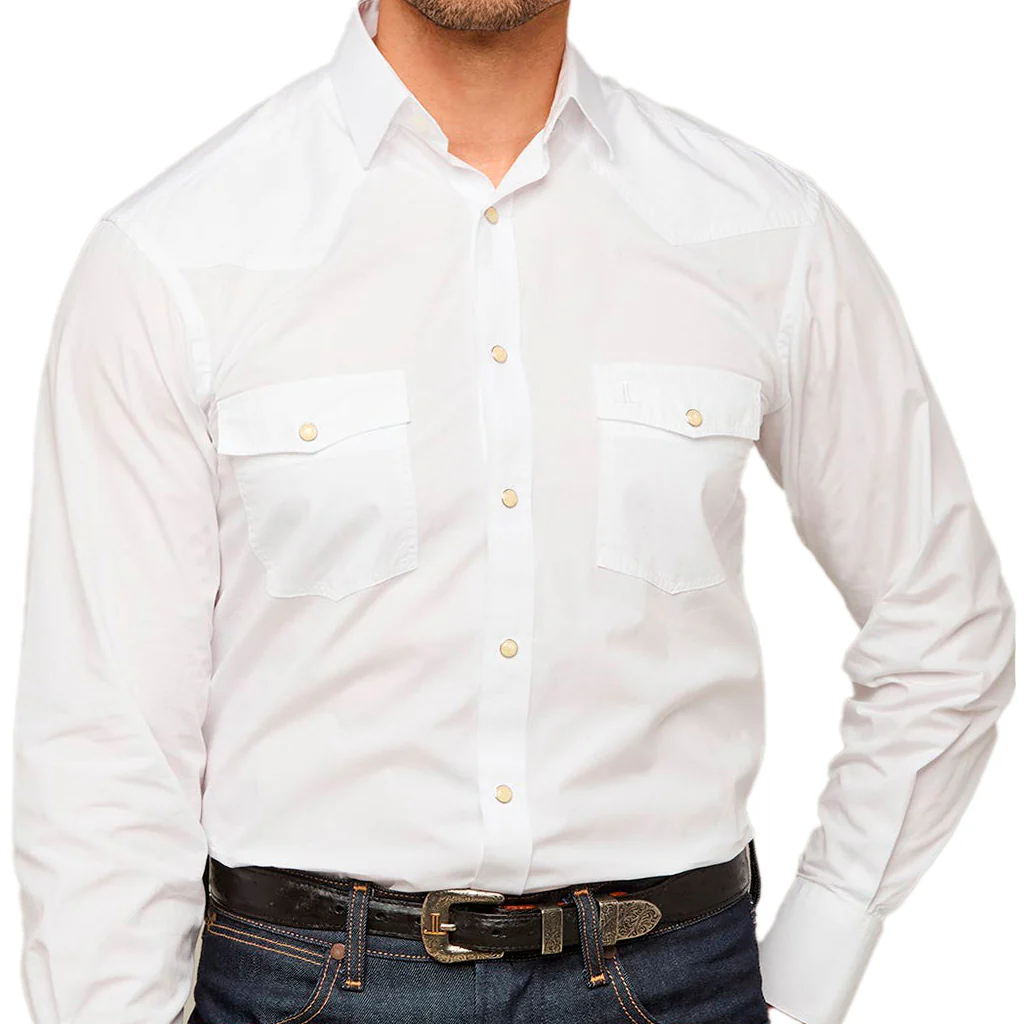 Camisa Lucchese Mod AZ20001 White