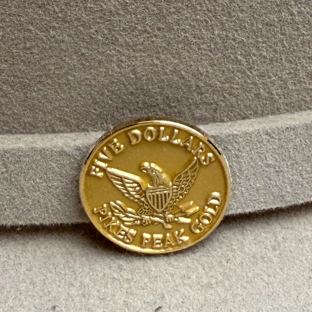 Stetson The Golden Eagle 100X Silverbelly 160Th Edition Copa Alta - Imagen 3