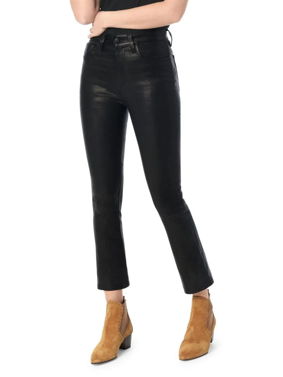 STRETCH LEATHER - THE CROPPED BOOT - Imagen 6