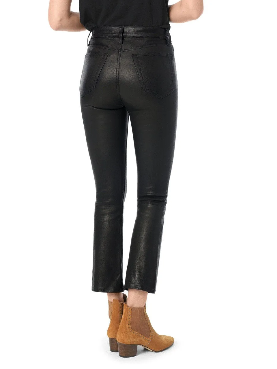 STRETCH LEATHER - THE CROPPED BOOT - Imagen 7