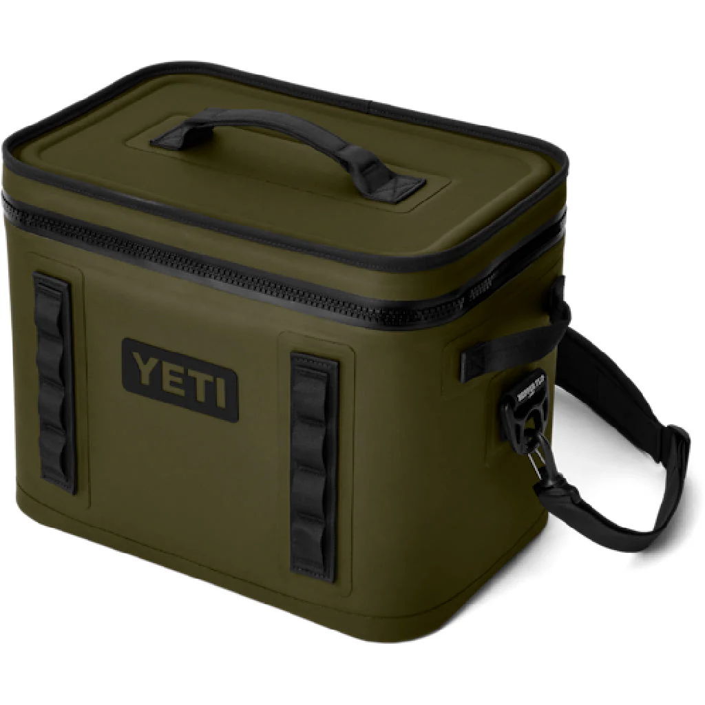 Hielera Yeti Hopper Flip 18 Olive/Black - Imagen 4