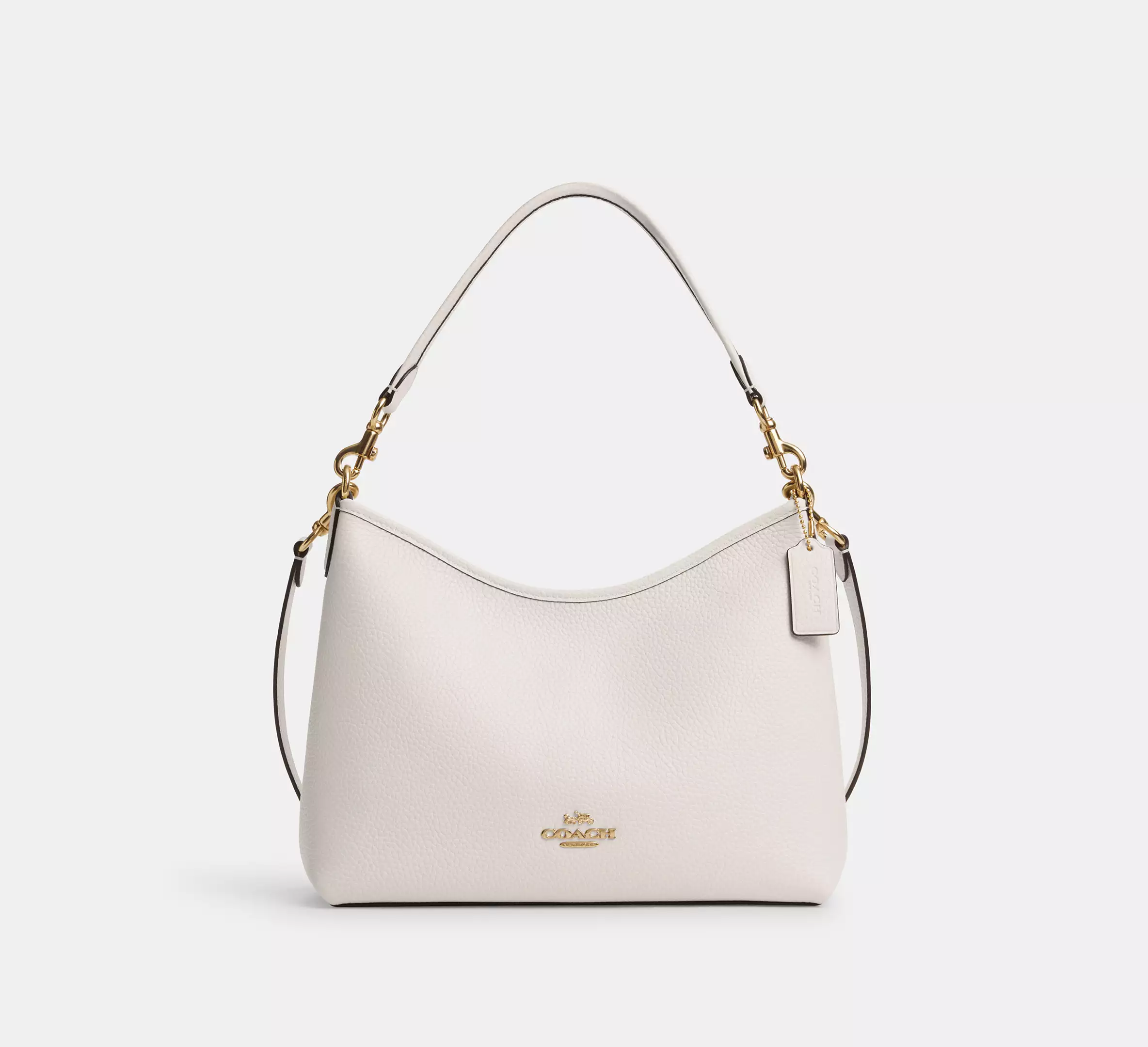 Coach Laurel Shoulder Bag Blanco Hueso