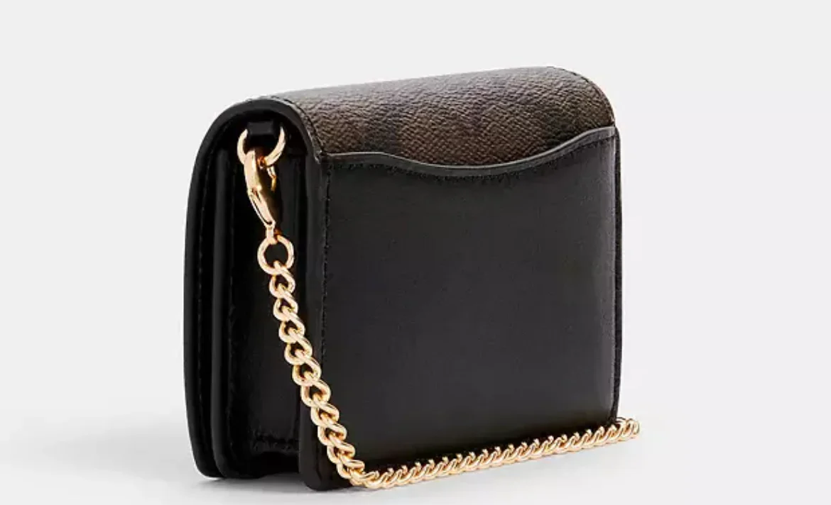 Coach Mini Skinny Wallet Signature Canvas - Imagen 2