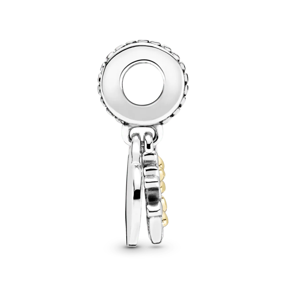 Charm Colgante Dos Tonos Corazón de Árbol Genealógico - Imagen 4