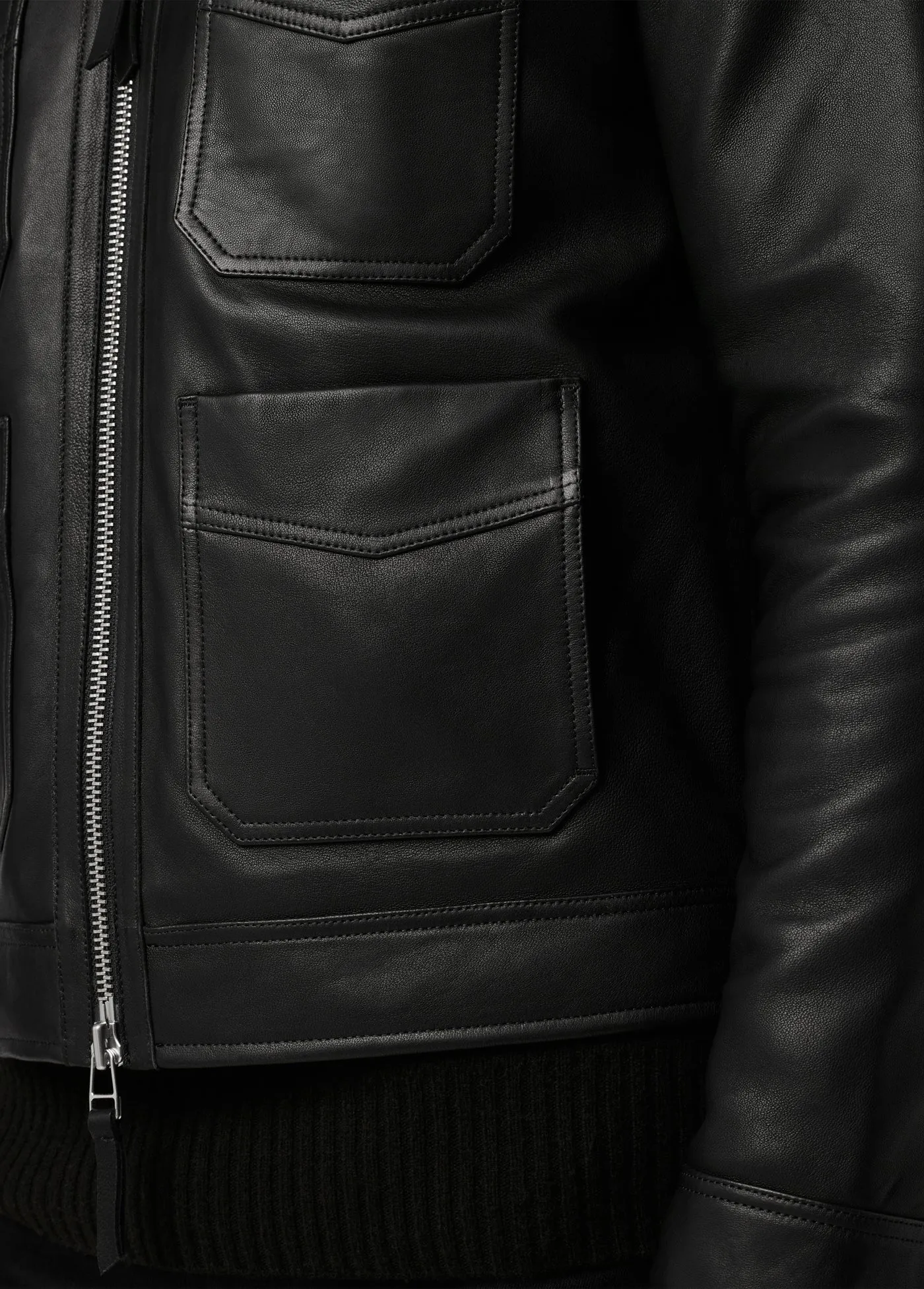 ELLIS LEATHER JACKET - Imagen 5