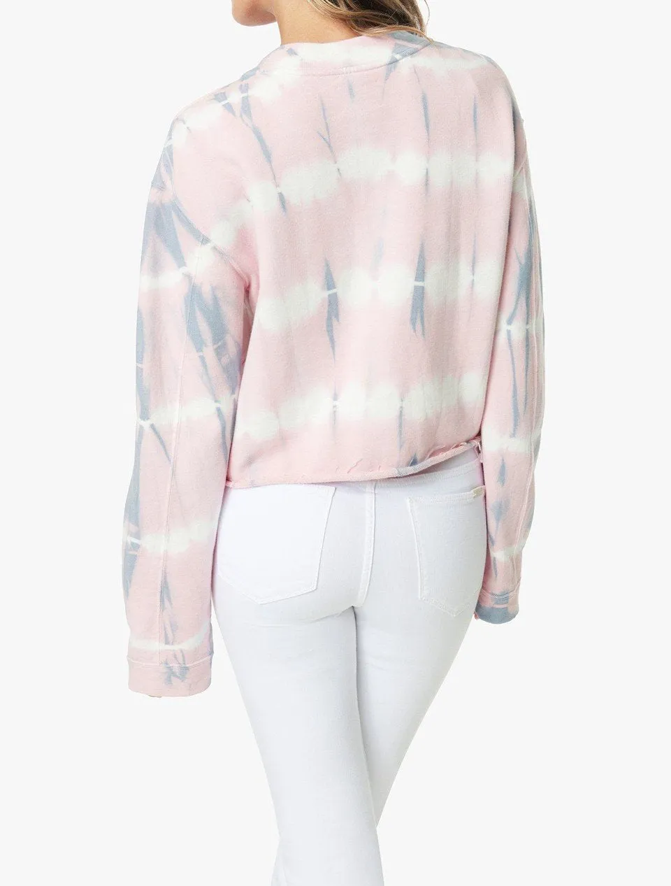 THE TIE DYE CROPPED SWEATSHIRT - Imagen 3