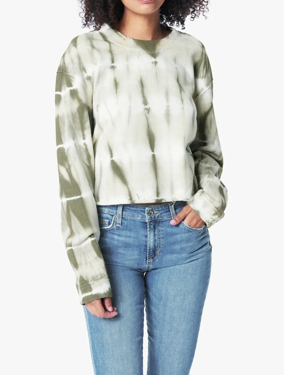 THE TIE DYE CROPPED SWEATSHIRT - Imagen 4