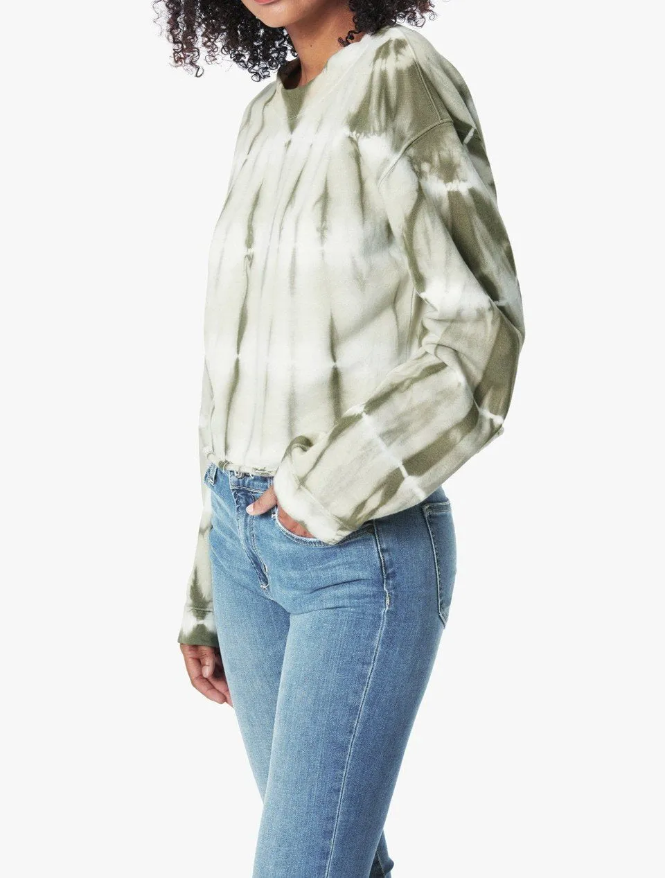 THE TIE DYE CROPPED SWEATSHIRT - Imagen 6