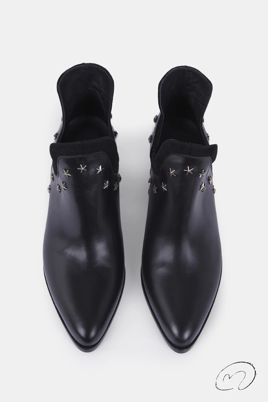 NAY BOOTS NEGRO TACON 7CM - Imagen 9