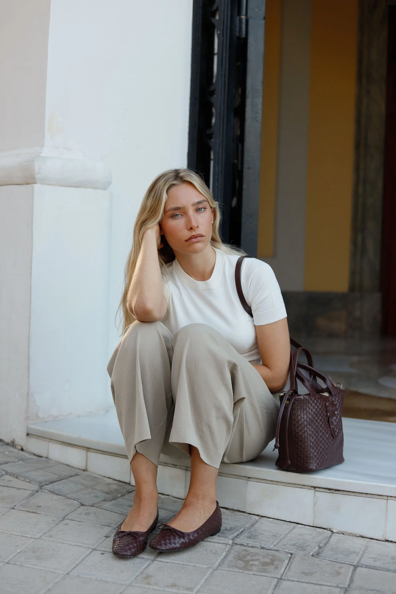 BAILARINA MOCARINA TRENZADA CHOCOLATE 1CM - Imagen 8