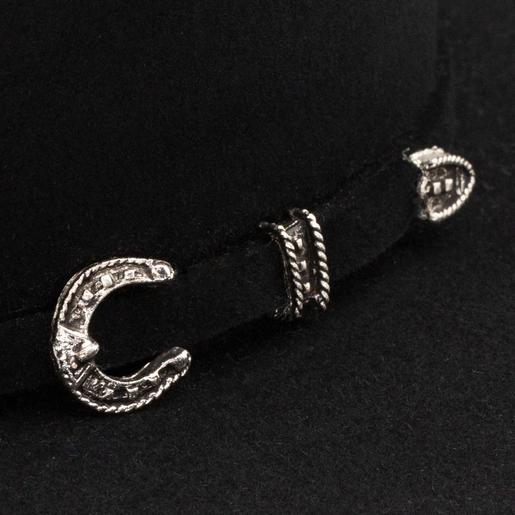 Resistol Rough N Ready 30X Black Open Crown - Imagen 6