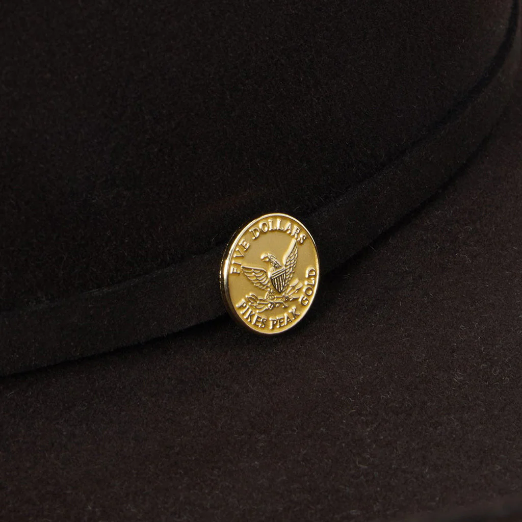 Stetson The Golden Eagle 100X Chocolate 160Th Edition Copa Alta - Imagen 6