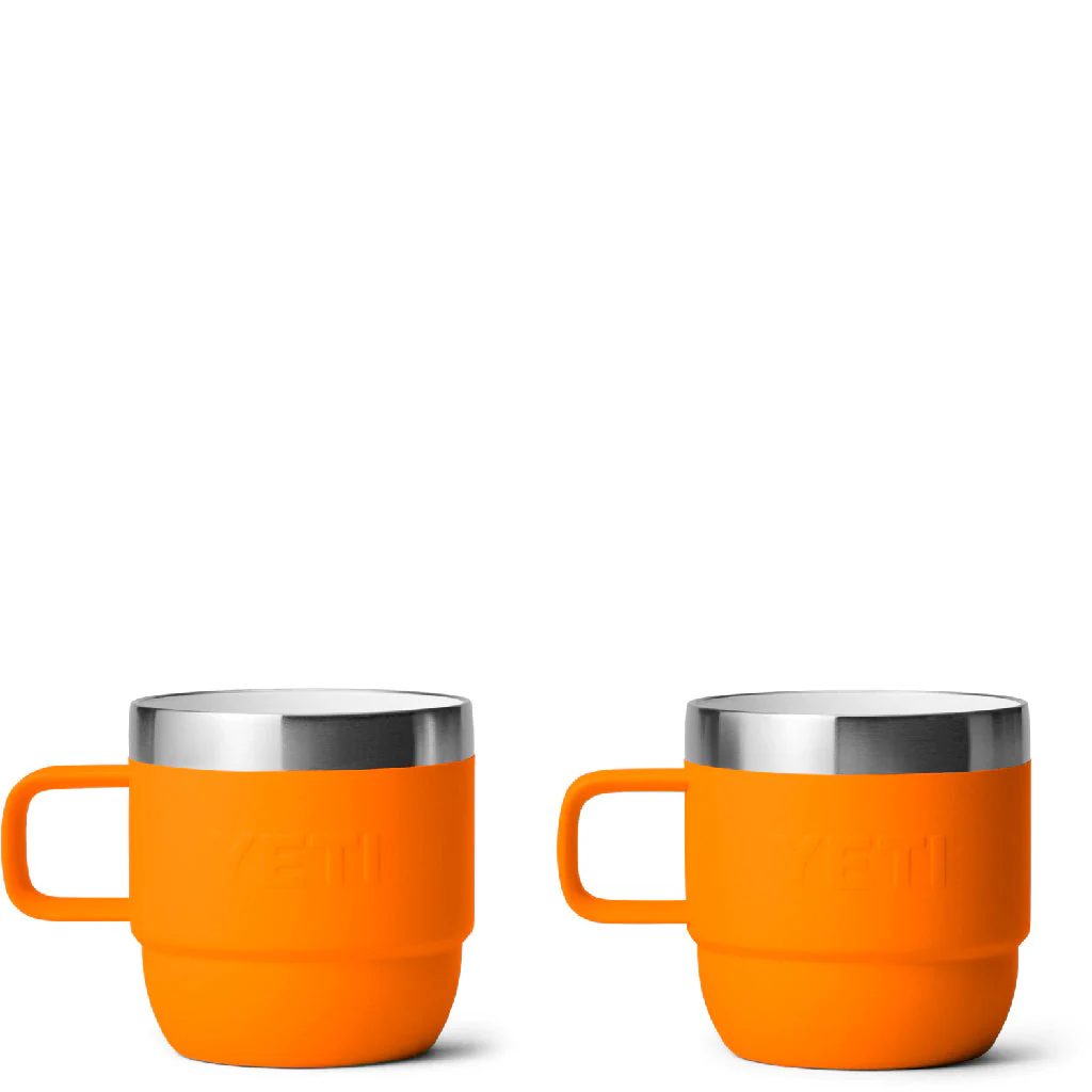 Taza Yeti Rambler 6 oz Mini Mugs Stackable Ms King Crab Orange - Imagen 2