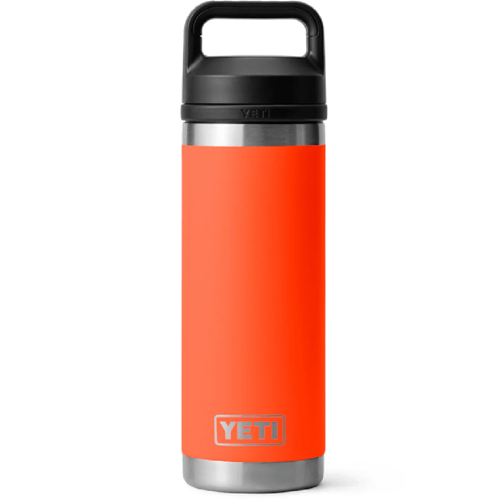 Termo Yeti Rambler 18 oz Bottle Chug Papaya