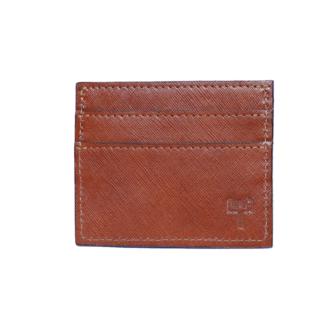 Tarjetero Enrique Cactus Mod 10-697 Brown - Imagen 2