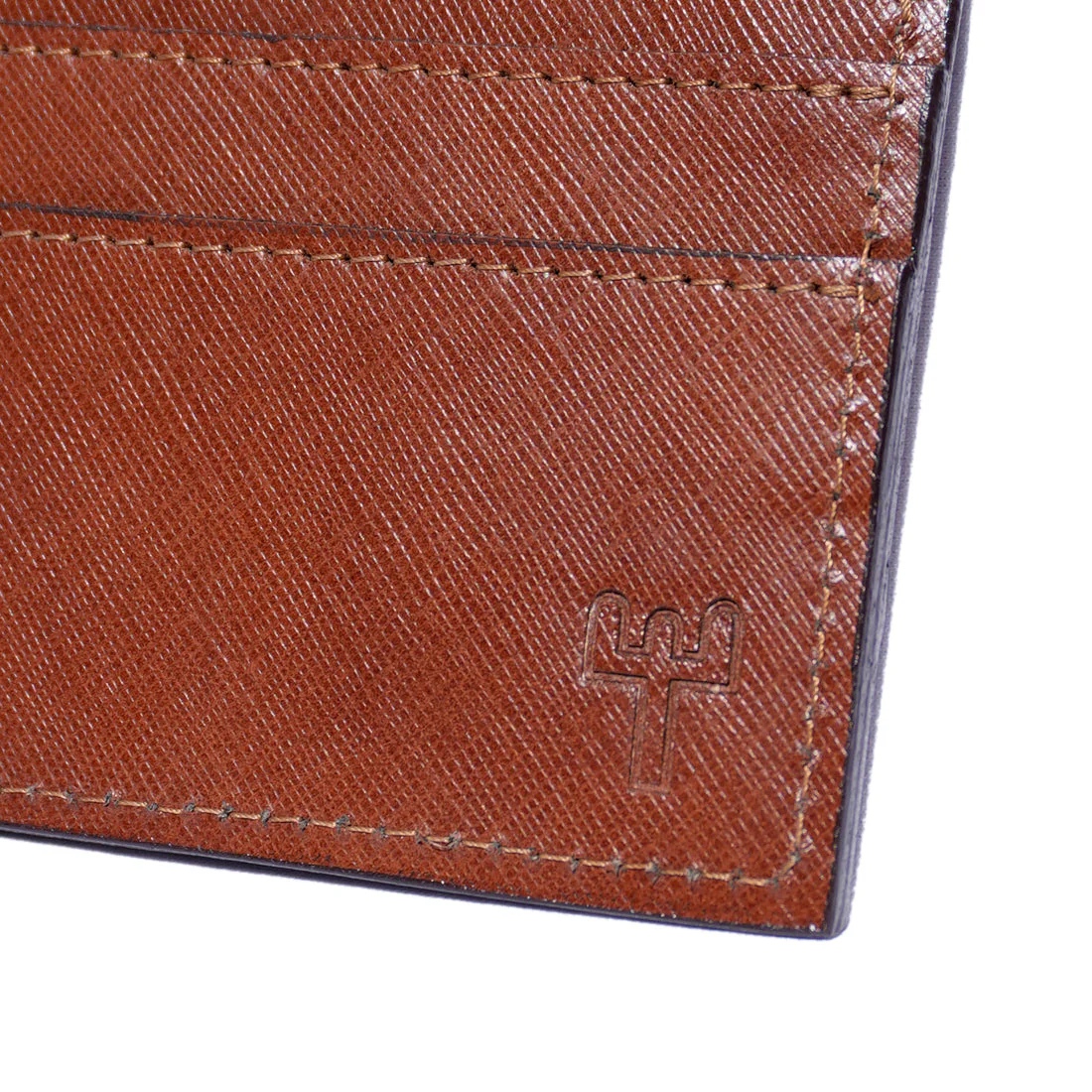 Tarjetero Enrique Cactus Mod 10-697 Brown - Imagen 3