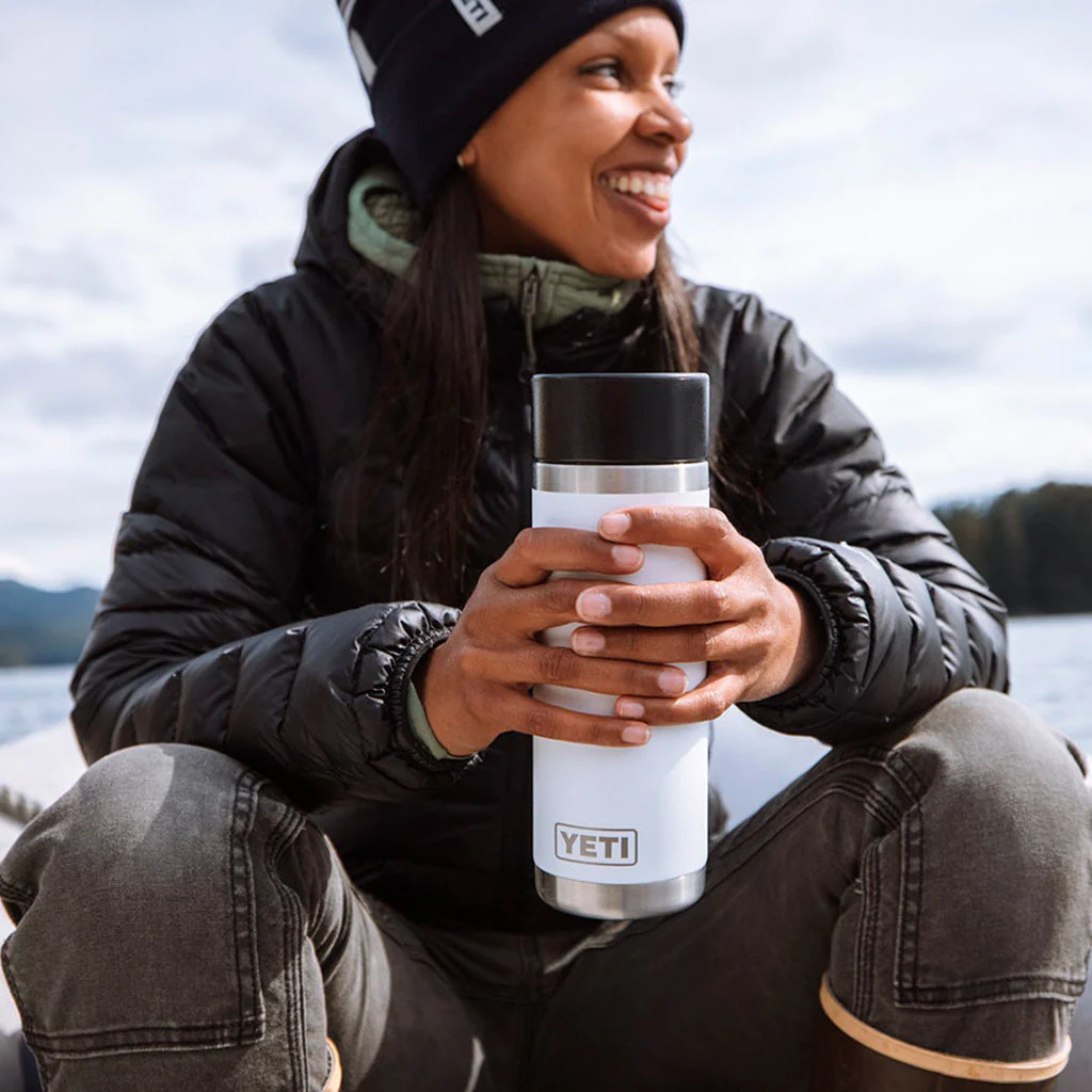 Termo Yeti Rambler 18 oz Hotshot Bottle White - Imagen 4